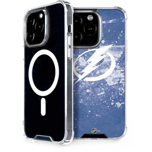 NHL Tampa Bay Lightning Frozen iPhone 15 Pro MagSafe Case
